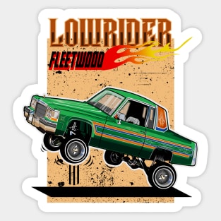 Fleetwood Lowrider Sticker